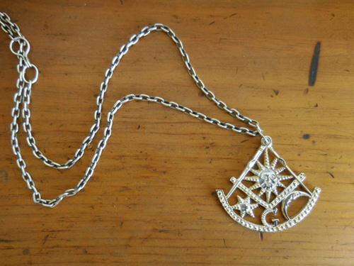 Robert Burns Masters Jewel on Handmade Chain