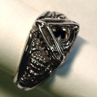 The Sterling Silver Past Master's Vide, Aude, Tace